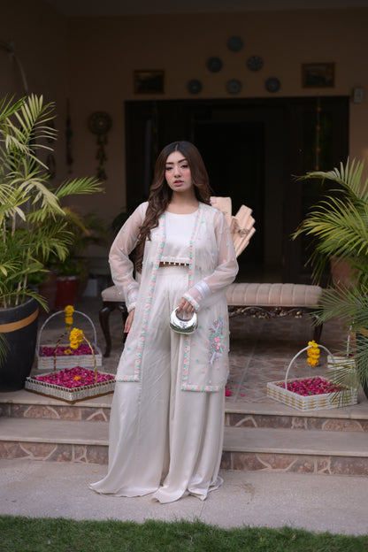 Zaria — Pastel Sharara Set