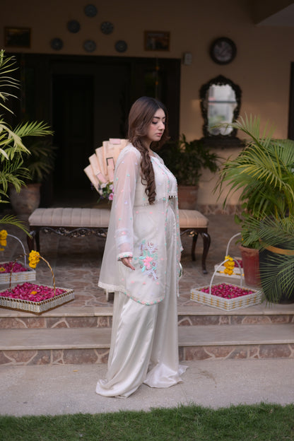 Zaria — Pastel Sharara Set