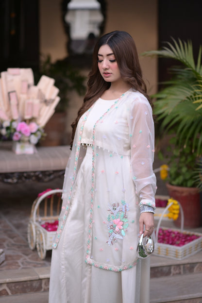 Zaria — Pastel Sharara Set