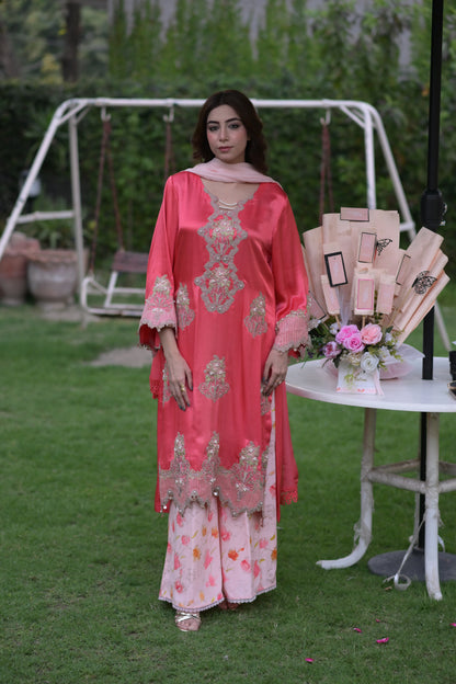 Aylin — Embroidered Kurta Sharara Set