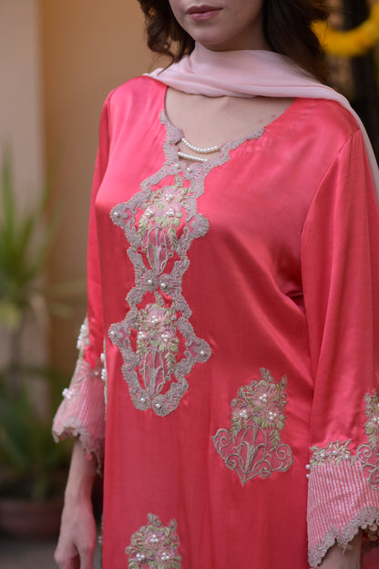 Aylin — Embroidered Kurta Sharara Set