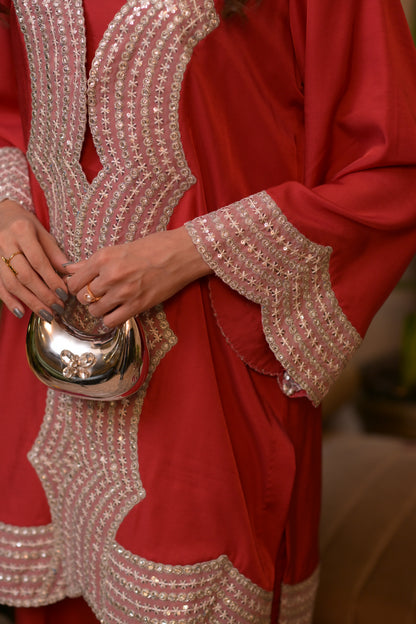 Ravina — Embellished Kurta Palazzo Set