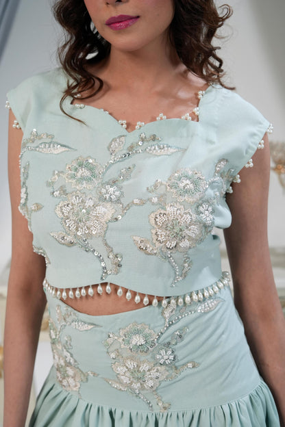 Reha — Skirt & Blouse